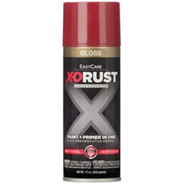 Anti-Rust Enamel Paint & Primer, Fiesta Red Gloss, 12-oz. Spray