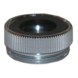 Chicago Faucet Aerator Adapter, Chrome-Plated, 13/16 x 24 Female Thread x 55/64-In. x 27 Male Thread