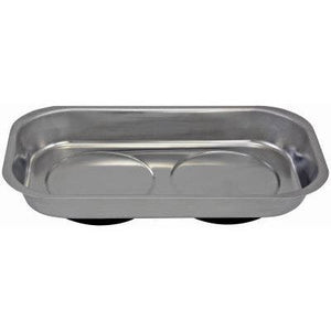 Apex Tool Group Stainless-Steel Magnetic Parts Tray, 5-1/2 x 9-1/2-Inch