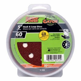 5-Inch 60-Grit Hook & Loop Sanding Disc