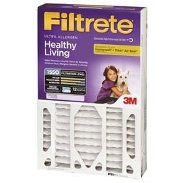 Pleated Furnace Filter, Ultra Allergen Reduction, 3-Month, Purple, 16x25x4-In.
