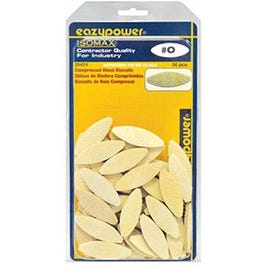 Plate Joiner Wood Biscuits, #0, 50-Pk.