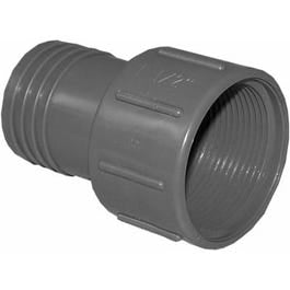 Pipe Fitting Insert Adapter, Female, Poly, 1.5-In.