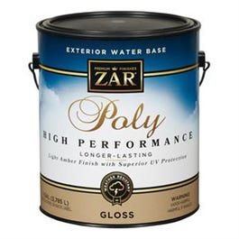 Polyurethane High Performance, Exterior Water-Based Gloss, Gallon