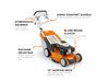 Stihl RM 655 YS Lawn Mower