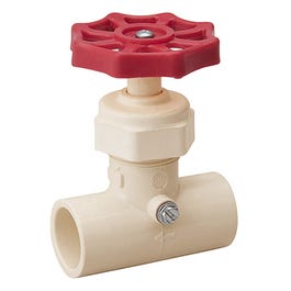 CPVC Solvent-Weld Stop & Waste Valve, 0.5-In.