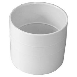 PVC Pipe  Fitting, PVC Coupling, 3-In.