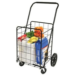 Deluxe Swiveler Shopping Cart, 4-Wheel