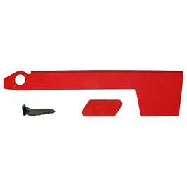 Mailbox Replacement Flag Kit, Red Aluminum