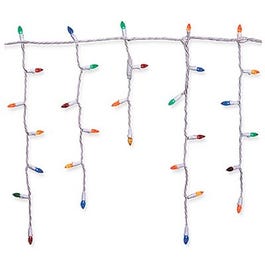 LED Icicle Lights, Multi-Color, 105-Ct.