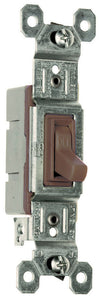 Pass & Seymour Trademaster® Grounding Toggle Switch 15A 120 V Brown