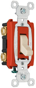Pass & Seymour Hard Use Specification Grade Switch, Ivory