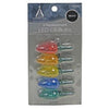 Christmas Lights LED Replacement Bulb, C6, Multi-Color, 5-Pk.