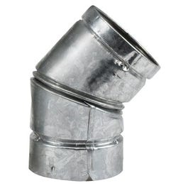 Pellet Stove Elbow, 45 Degree