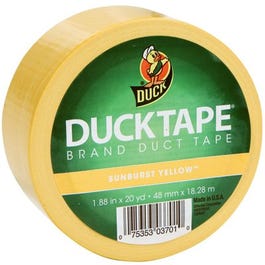 All-Purpose Duct Tape, Yellow, 1.88-In. x 20-Yd.