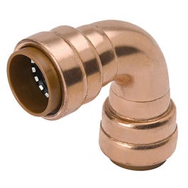 Pipe Elbow, 90-Degree, 1/2 x 1/2-In. Copper