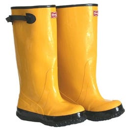 17-In. Waterproof Yellow Boots, Size 10