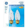 Halogen Light Bulb, Bullet Shape, 43-Watts, 2-Pk.