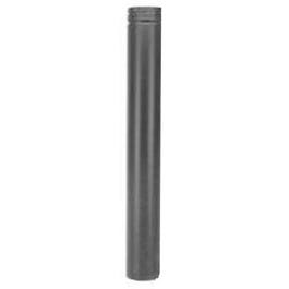 Pellet Vent Stove Pipe, Twist Lock, 3 x 24-In.