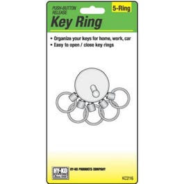 Key Ring, Easy-Release