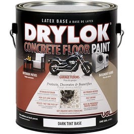 Concrete Floor Paint, Dark Tint Base, 1-Gal.