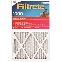Allergen Defense Red Micro Pleated Air Furnace Filter, 16x20x1-In.