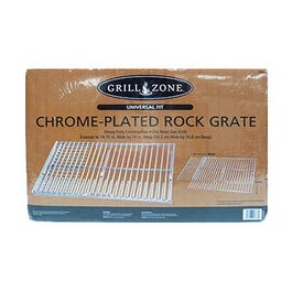 BBQ Cooking Grid/Rock Grate, Small-Medium, Chrome