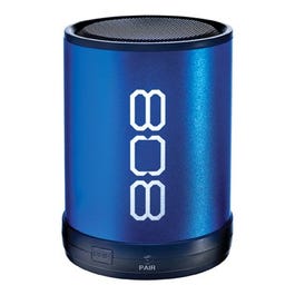 808 Canz Portable Bluetooth Speaker, Blue, Rechargeable