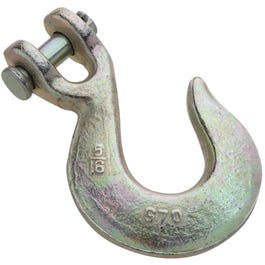 Clevis Slip Hook, Yellow Chromate, 5/16-In.