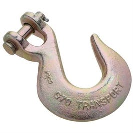 Clevis Slip Hook, Yellow Chromate, 3/8-In.