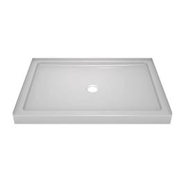 Classic 400 Shower Base, White, 34 x 48-In.