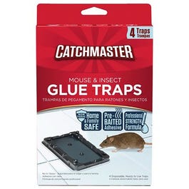 Baited Mouse Glue Trap, 4-Pk.