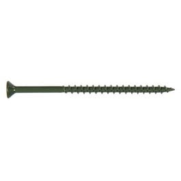 Deck Plus Self-Drilling Screws, Star, Green Ceramic, 2-In. x #8, 5-Lbs.