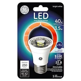 LED Flood Light Bulb, Indoor, PAR16, Bright White, 260 Lumens, 3.7-Watts
