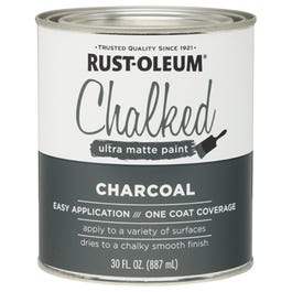 Chalked Paint, Charcoal, 30-oz.