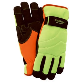 Hi-Vis Winter Gloves, Large