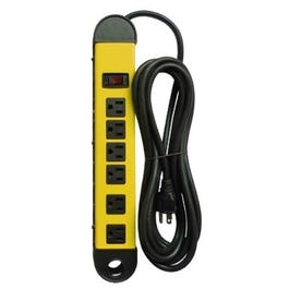 Power Strip, 6-Outlet, Metal