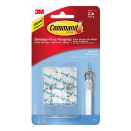 Command Toggle Hook, Clear, 2-Pk.