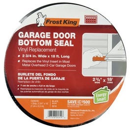 Garage Door Bottom Weather Seal, 2.75-In. x 18-Ft.