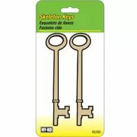 Hy-ko Products Notched Skeleton Key 2 Pack