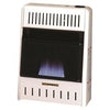 Blue Flame Gas Wall Heater, Dual Fuel, Vent-Free, 10,000-BTU