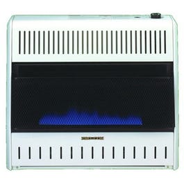 Blue Flame Gas Wall Heater, Dual Fuel, Vent-Free, 30,000-BTU