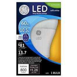 LED Light Bulb, Warm, Soft White, 800 Lumens, 10.5-Watts