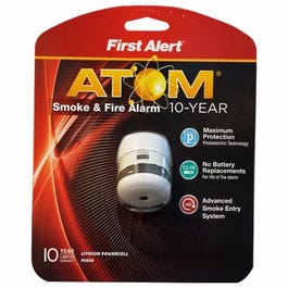 Photoelectric Micro Smoke Alarm, 10-Year Battery