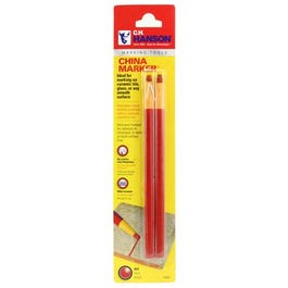 China Marker Pencils, Red, 2-Pk.