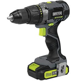 20-Volt Compact Cordless Drill Kit, 1/2-In., 2 Lithium-Ion Batteries
