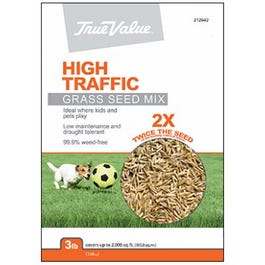 High-Traffic Grass Seed, 3-Lbs., Covers 1,200 Sq. Ft.