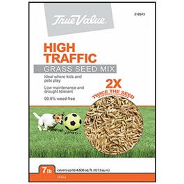 High-Traffic Grass Seed, 7-Lbs., Covers 2,300 Sq. Ft.