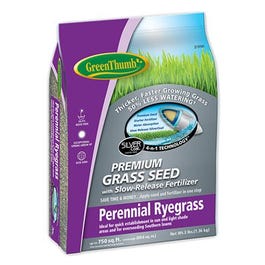 Premium Coated Perennial Ryegrass Seed, 3-Lbs., Covers 750 Sq. Ft.