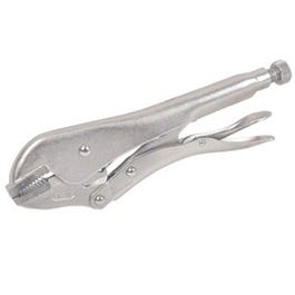 Locking Pliers, Straight Jaw, 10-In.